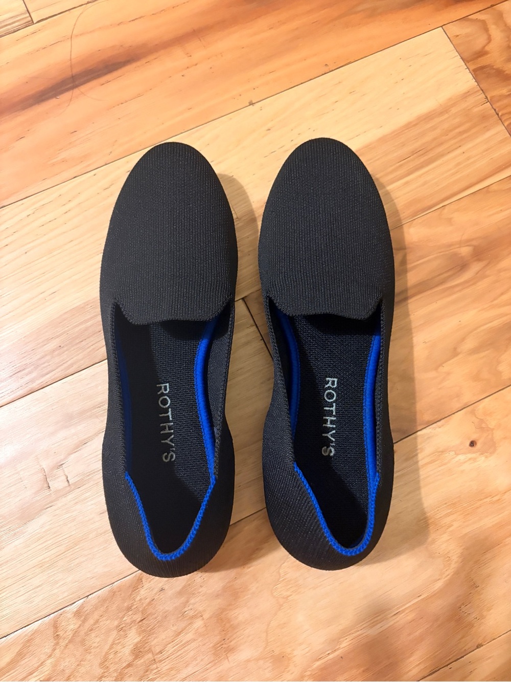 Rothy's Black Loafers Size 8